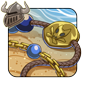 Cursed Gold Tail Tie